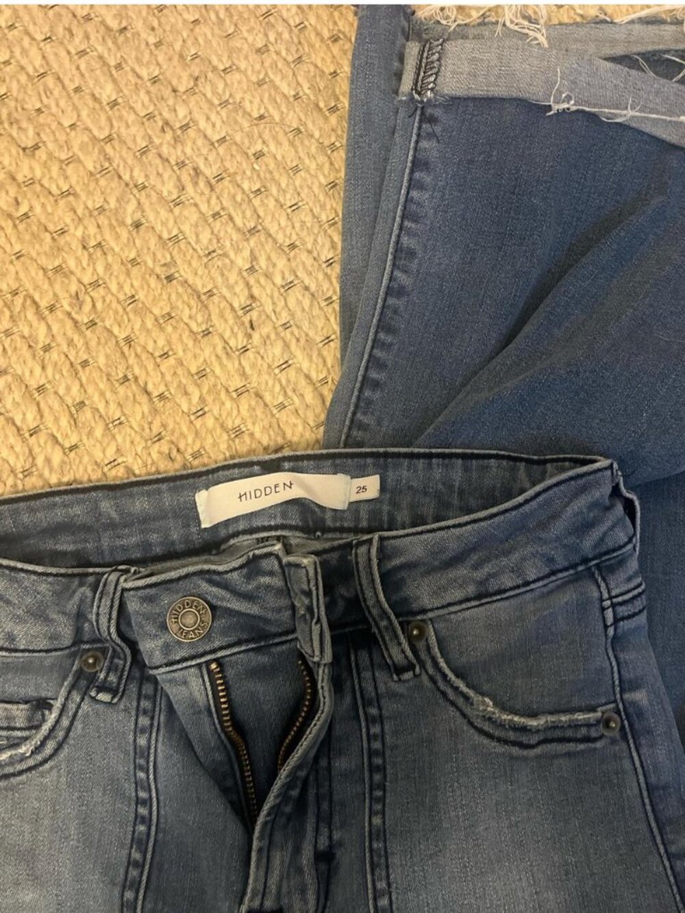 Women's Blue and Navy Jeans
